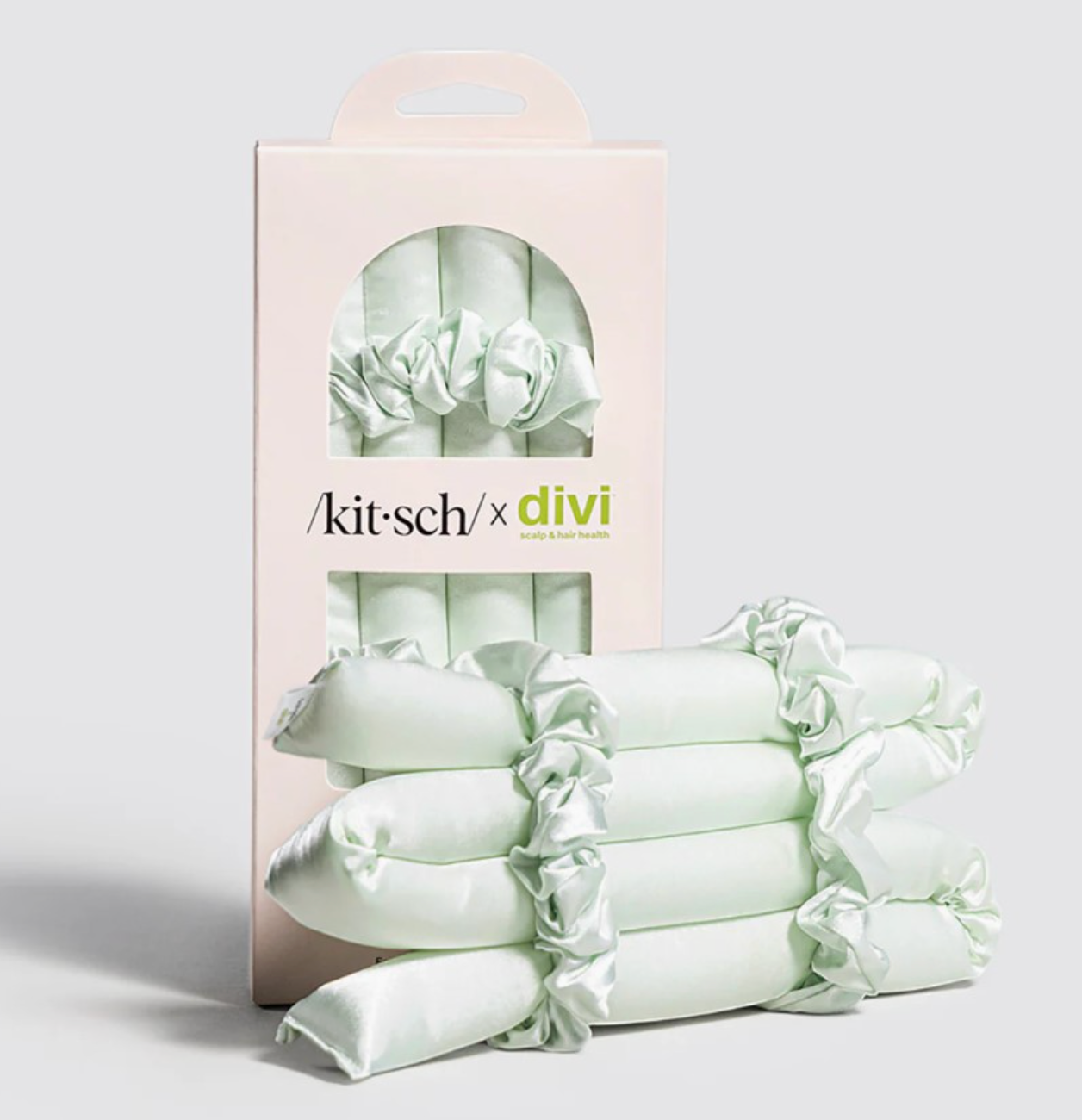 Satin Heatless Curling Set