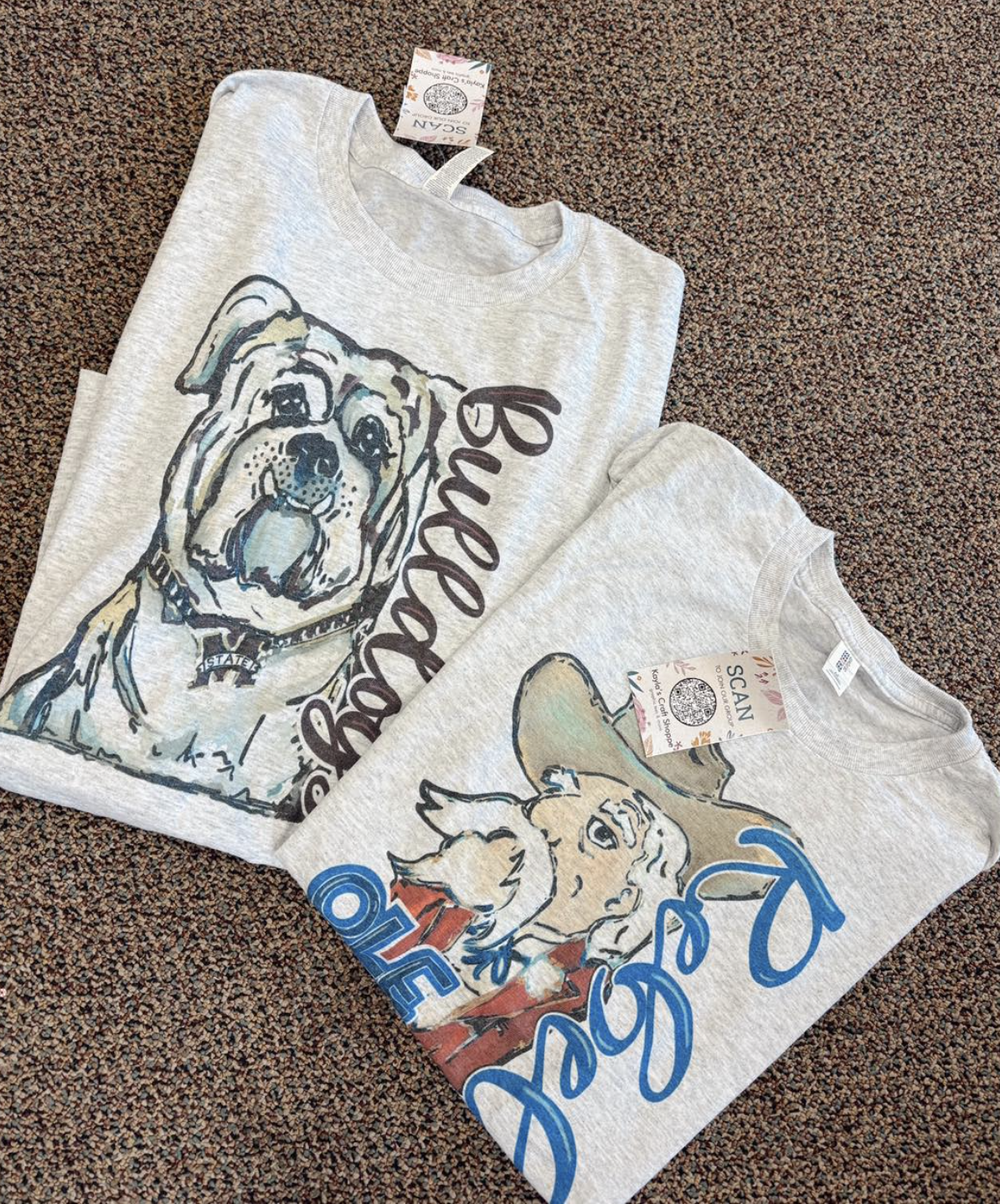 handdrawn bulldogs
