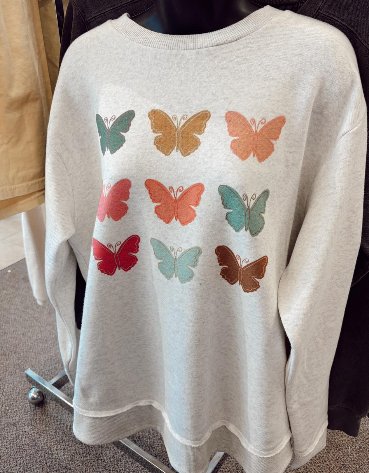 Butterfly Square Sweatshirt