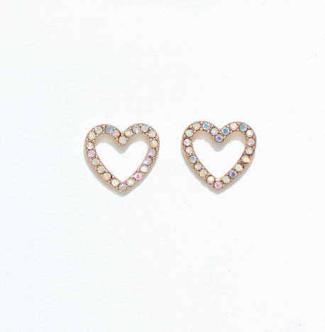 Crystal Hearts Cuties Earrings