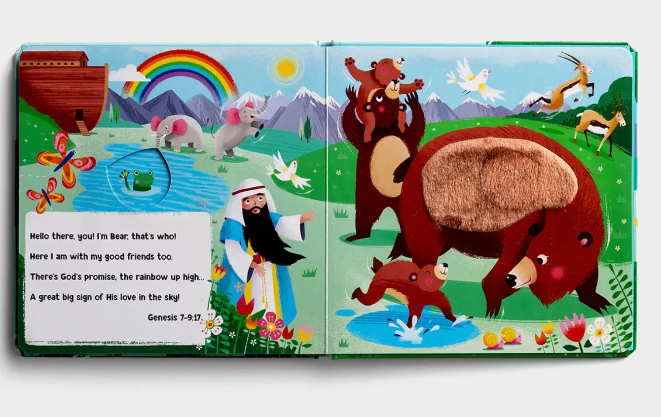 Noah's Ark Touch and Feel Book