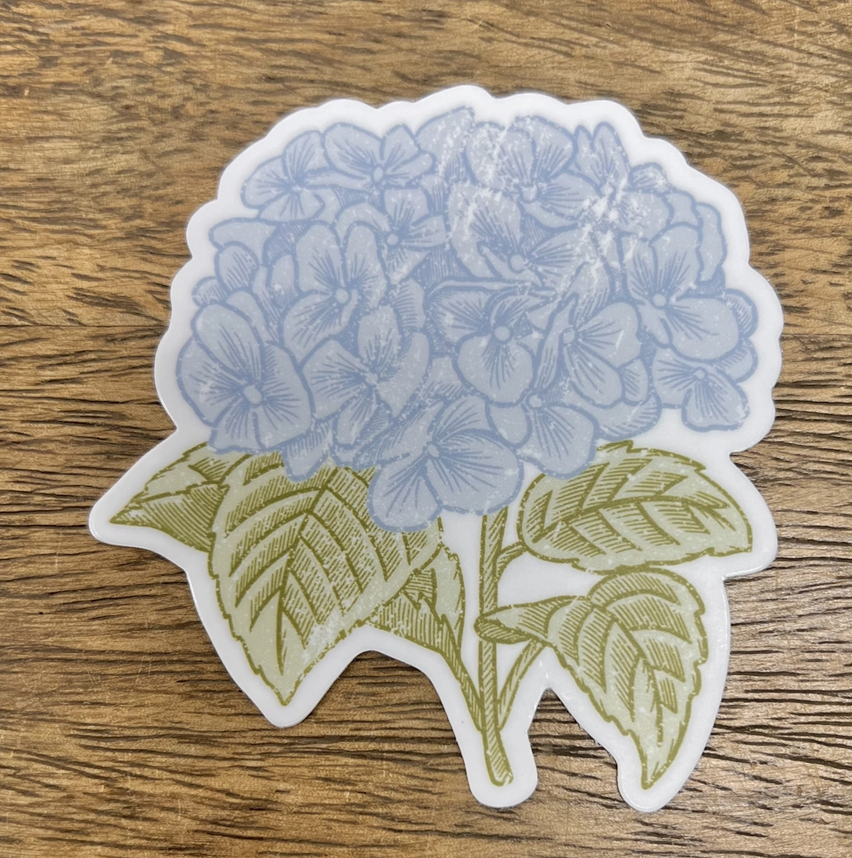 Hydrangea Sticker