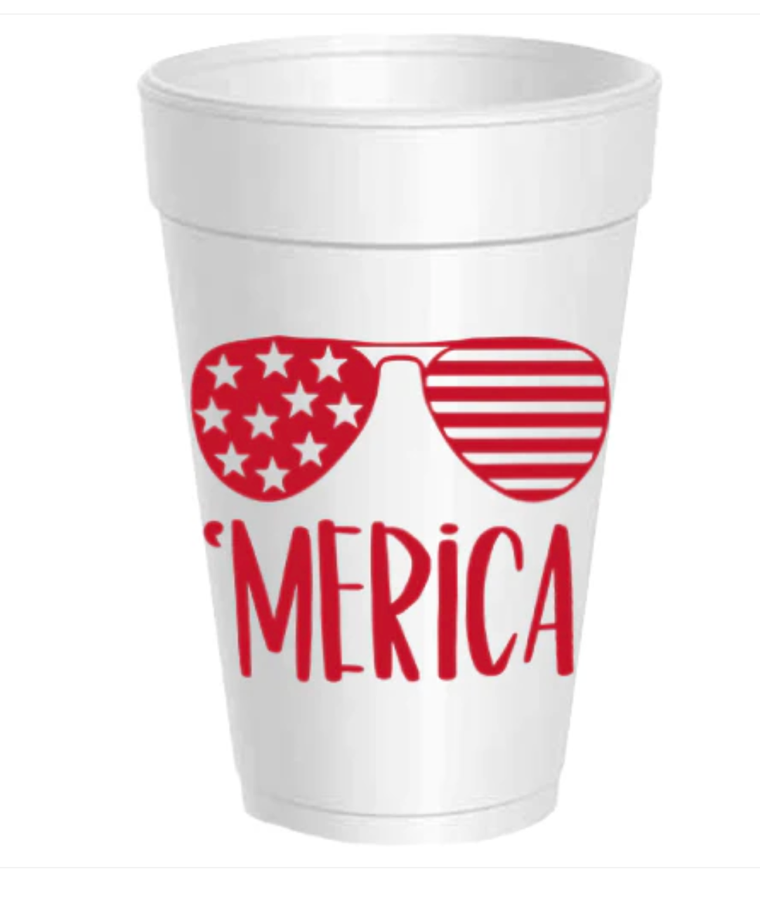 Merica Sunglasses Cups