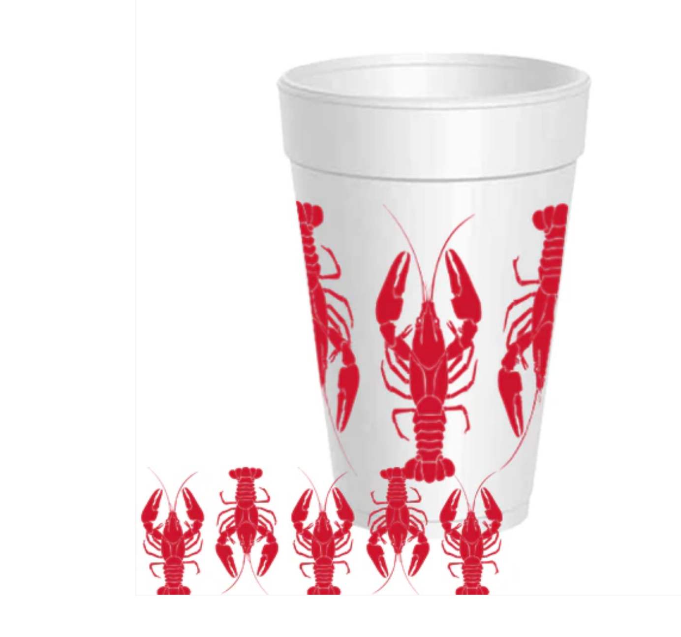 Crawfish Wrap Cups