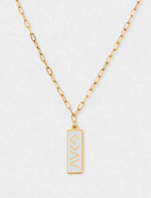 Enamel Highs and Lows Necklace