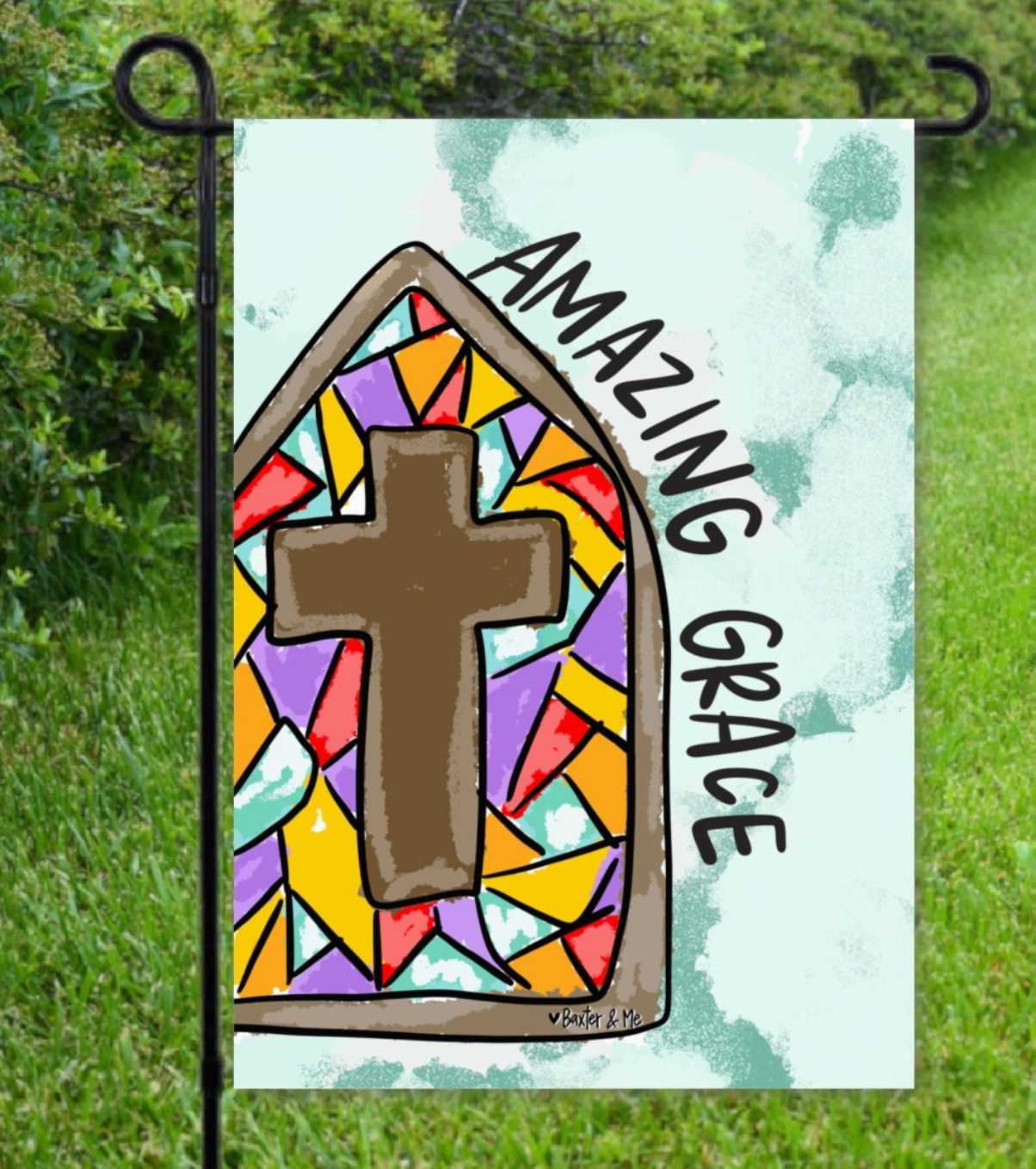 Amazing Grace Garden Flag