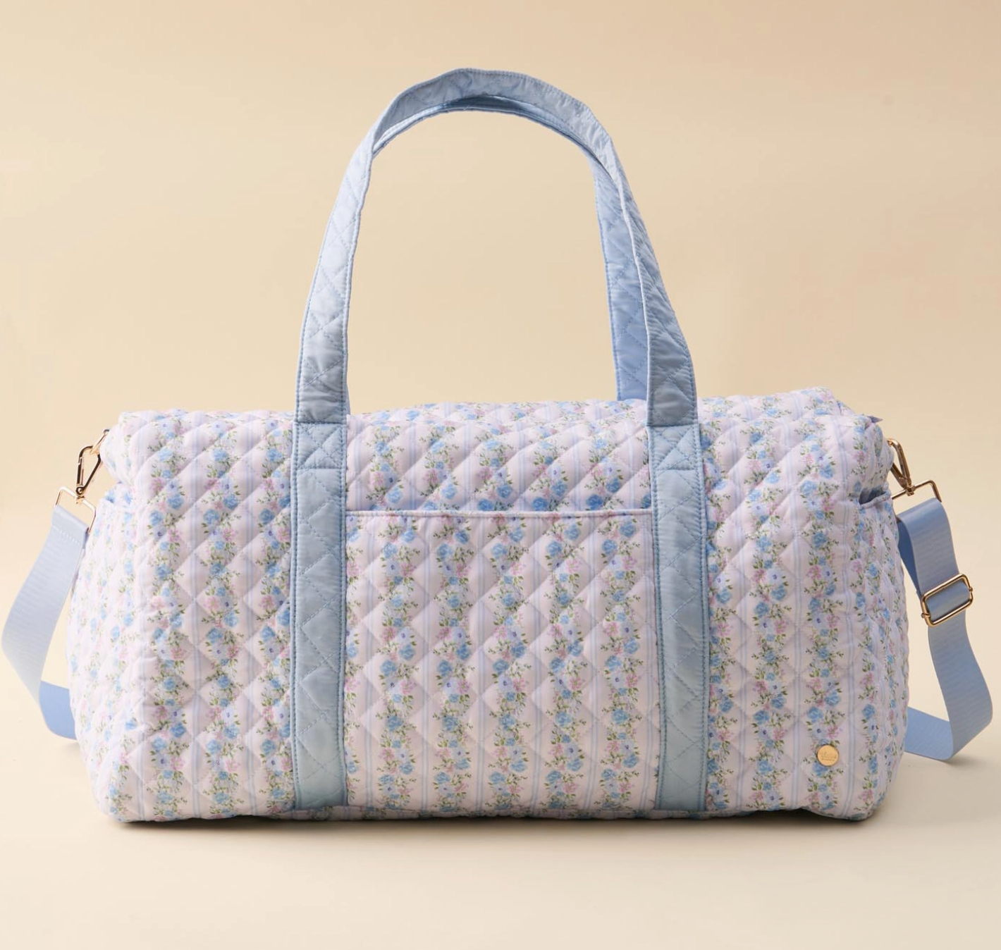 On The Go Quilted Weekender Bag