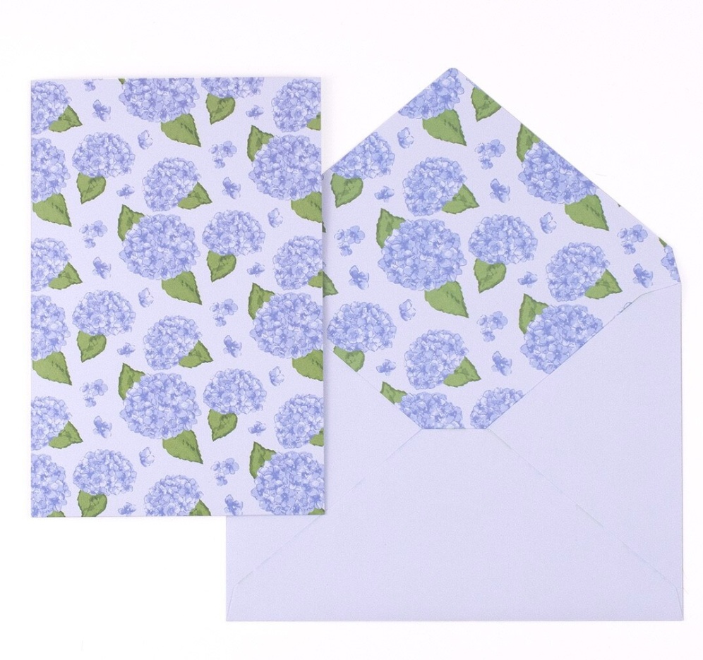 Hydrangea Stationary