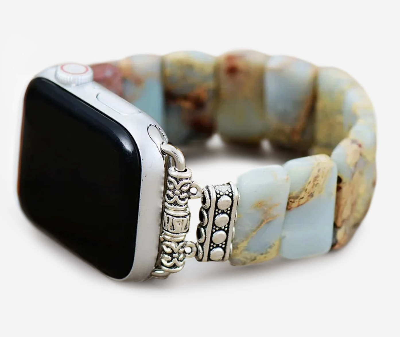 Earth Tibetan Jasper Apple Watch Strap