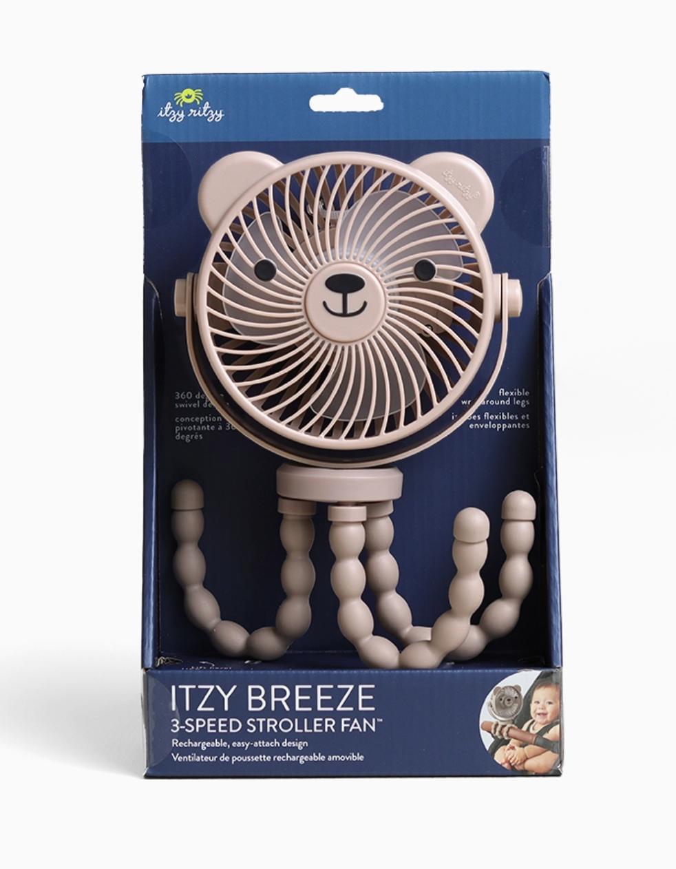 Itzy Breeze 3-Speed Stroller Fan
