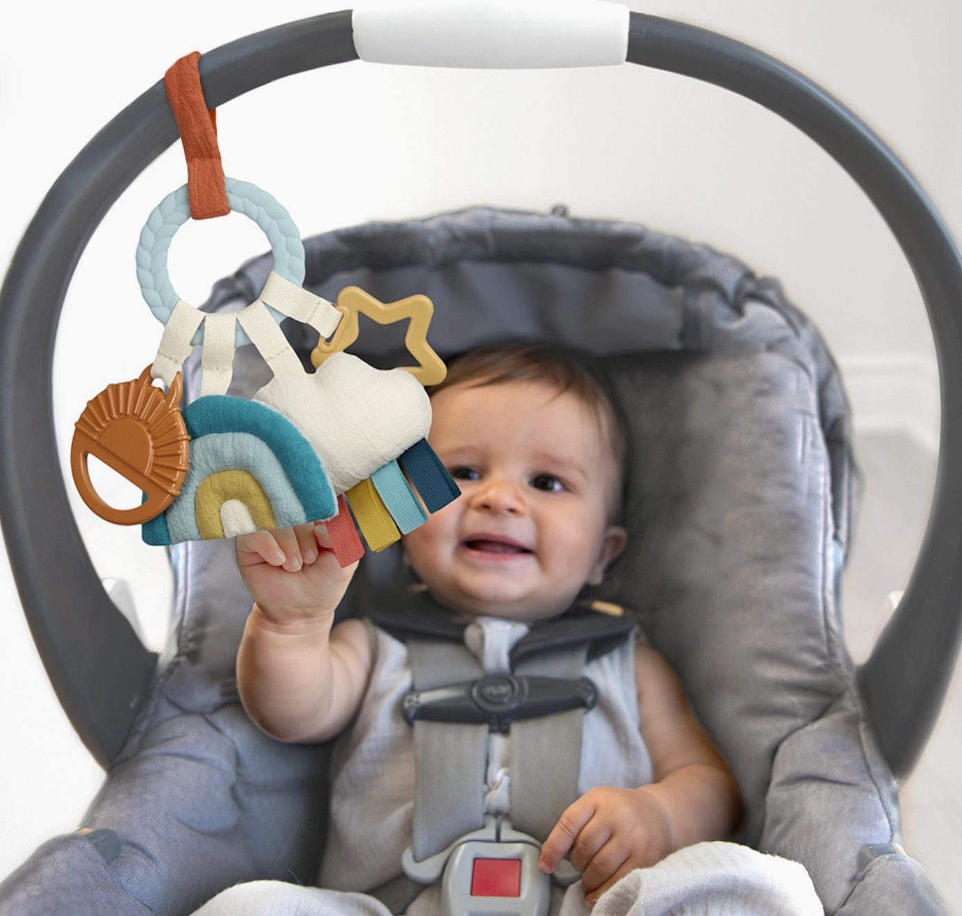 Bitzy Busy Ring Teething Activity Toy