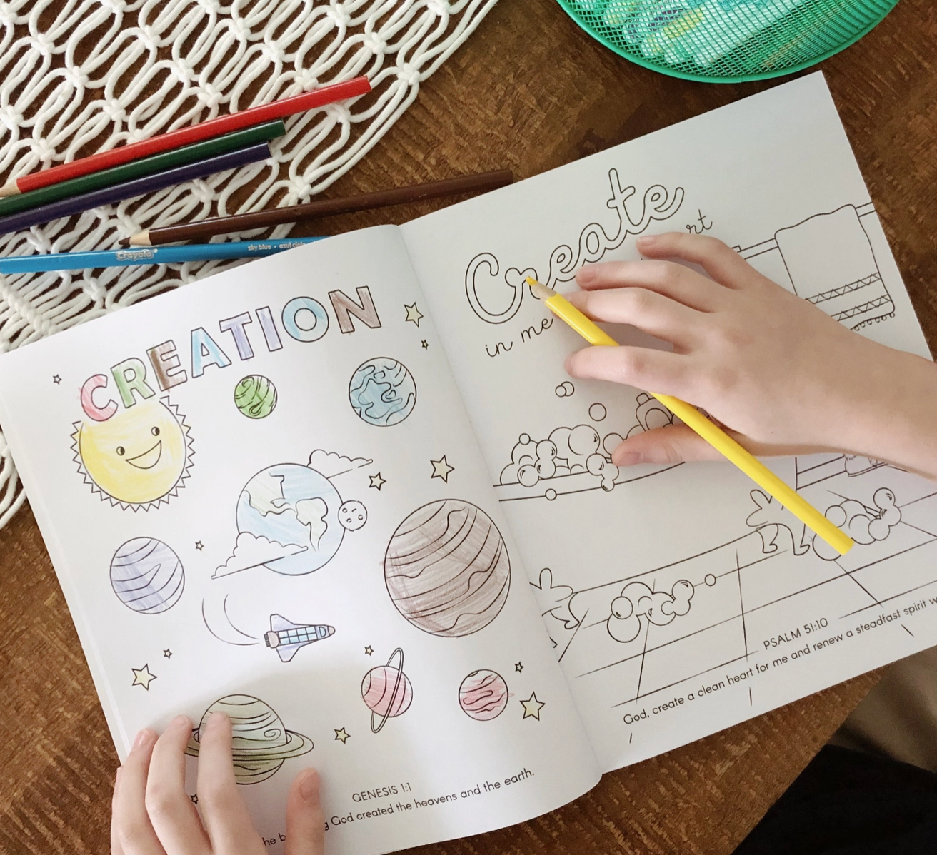 Colored With Grace Kids Coloring Book