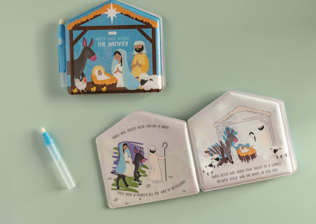 MT Nativity Water Wizard Book
