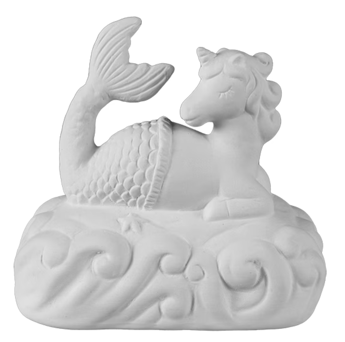 Ceramic Mermicorn Figurine