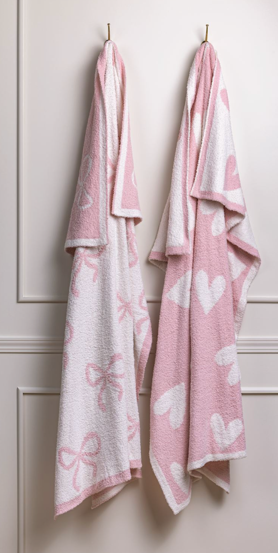 Valentine Chenille Blanket
