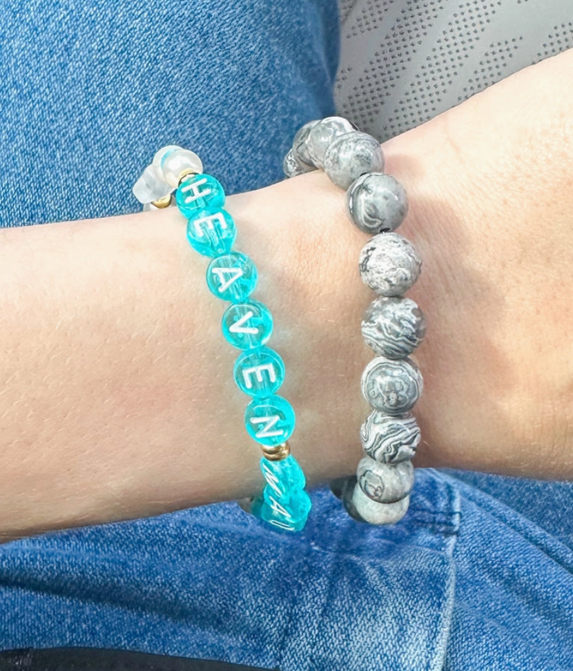 Heaven Made Letter Bracelet