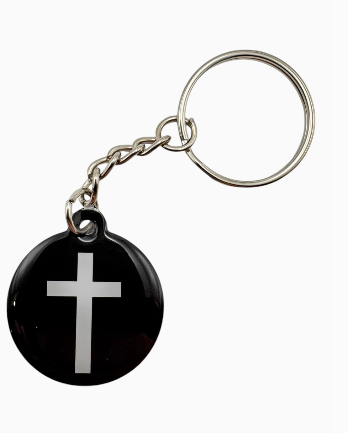 Tap To Pray Prayer Tag Keychain