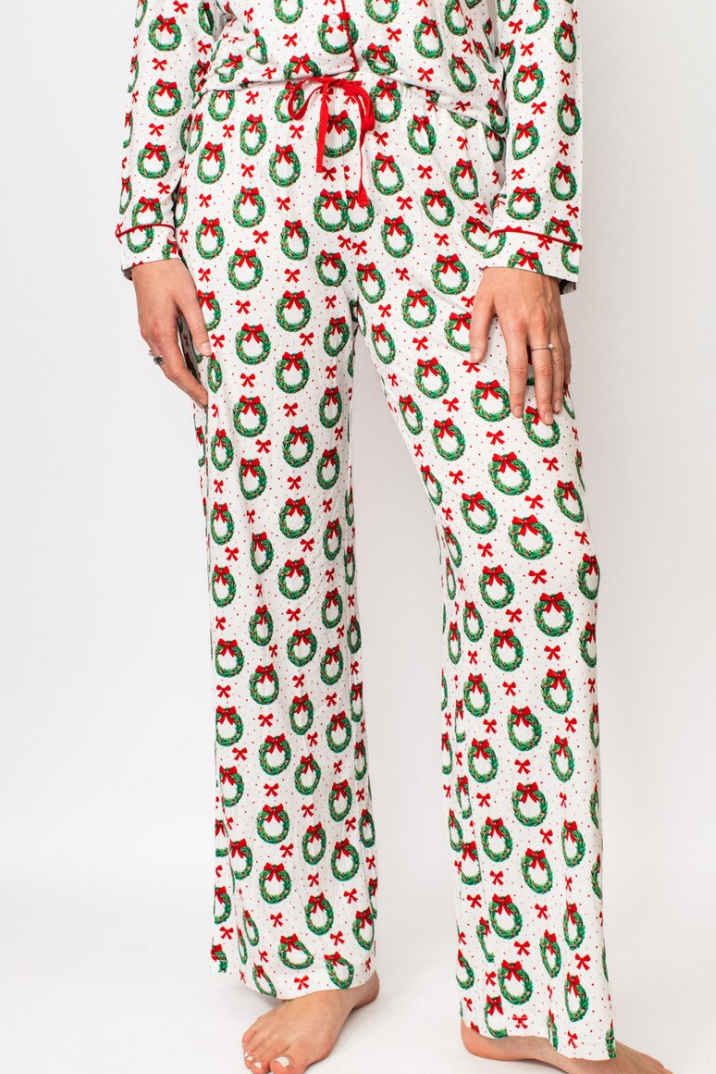 Clara Wreath Sleep Pants