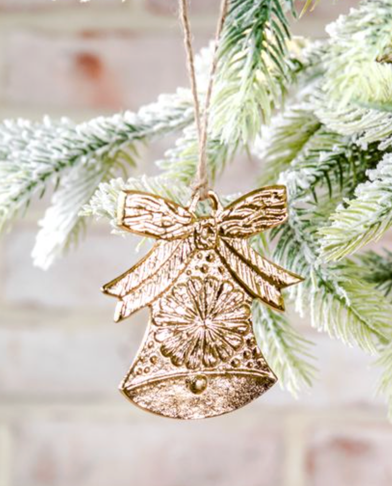 MT Gold Bell Ornament