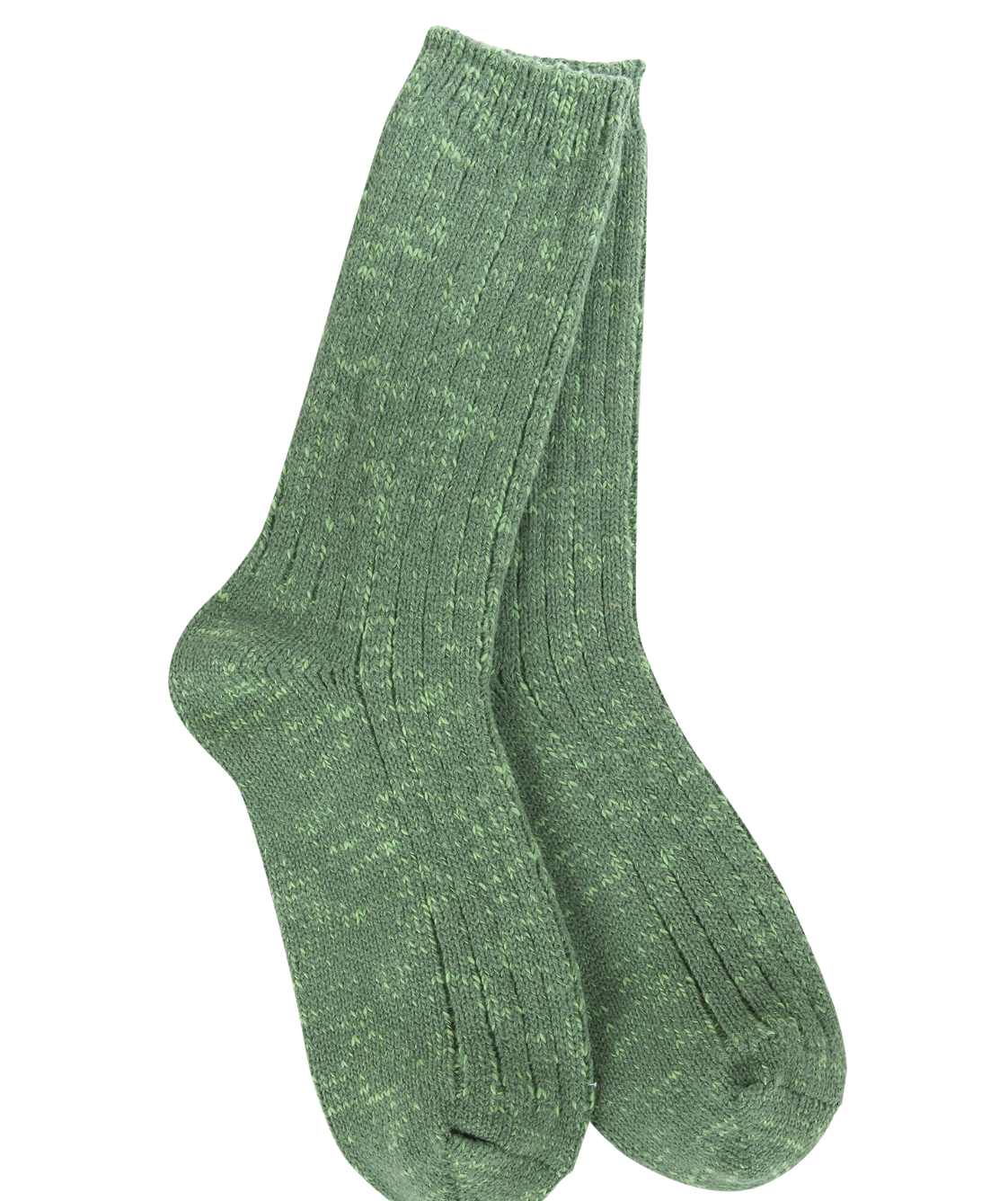 World's Softest Socks Slub Marled Crew