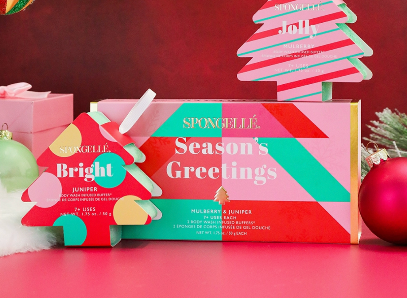 Spongelle Season's Greetings Holiday Gift Set