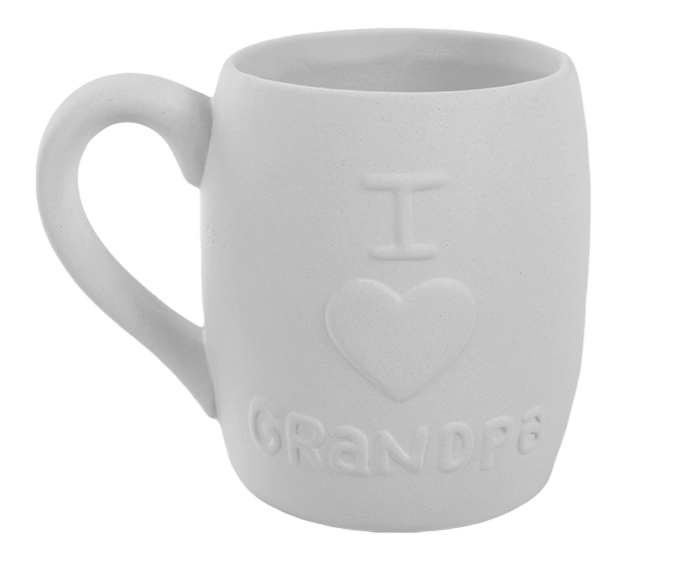 Ceramic I Heart Grandpa Mug