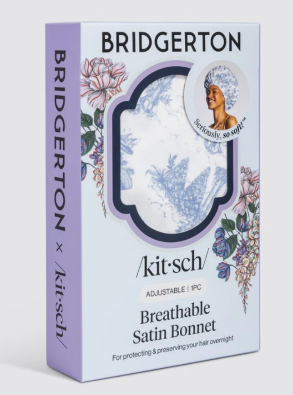 Bridgerton X Kitsch Breathable Satin Bonnet