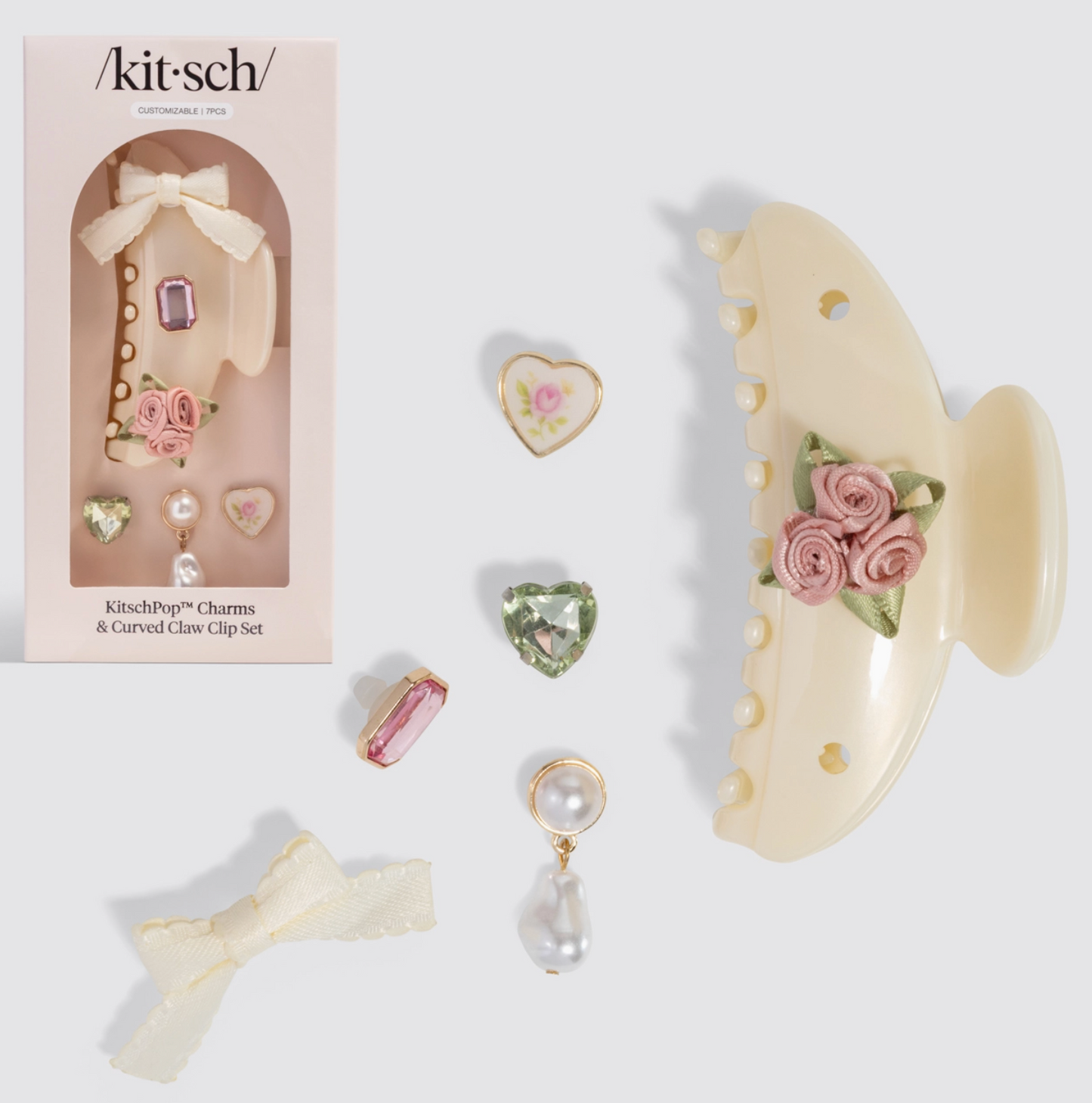 Kitschpop Curved Claw Clip Set