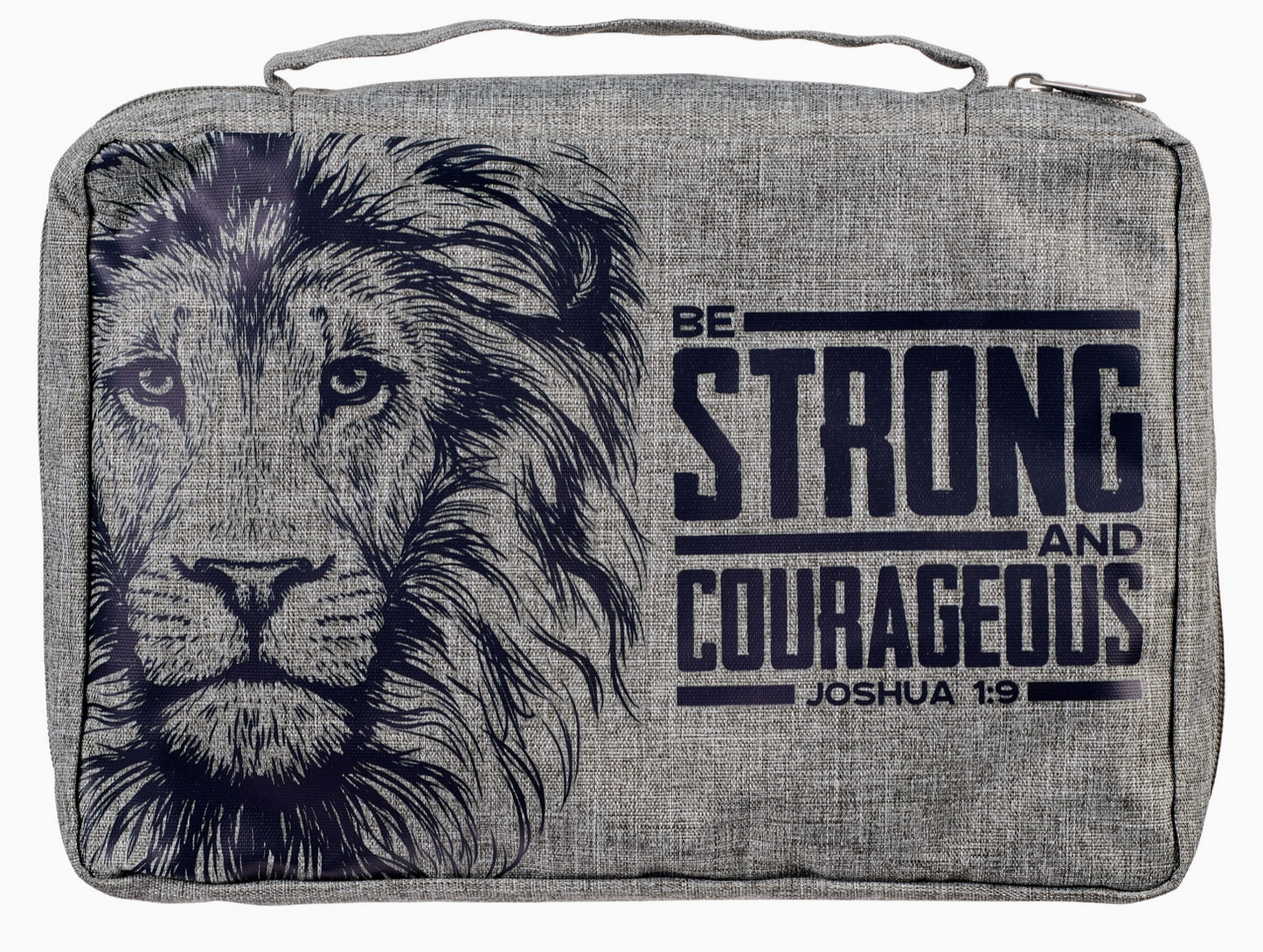 Strong & Courageous Bible Cover