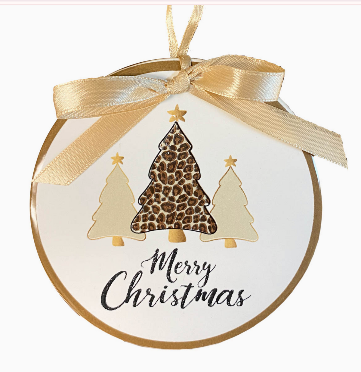 Leopard Christmas Tree Ornament