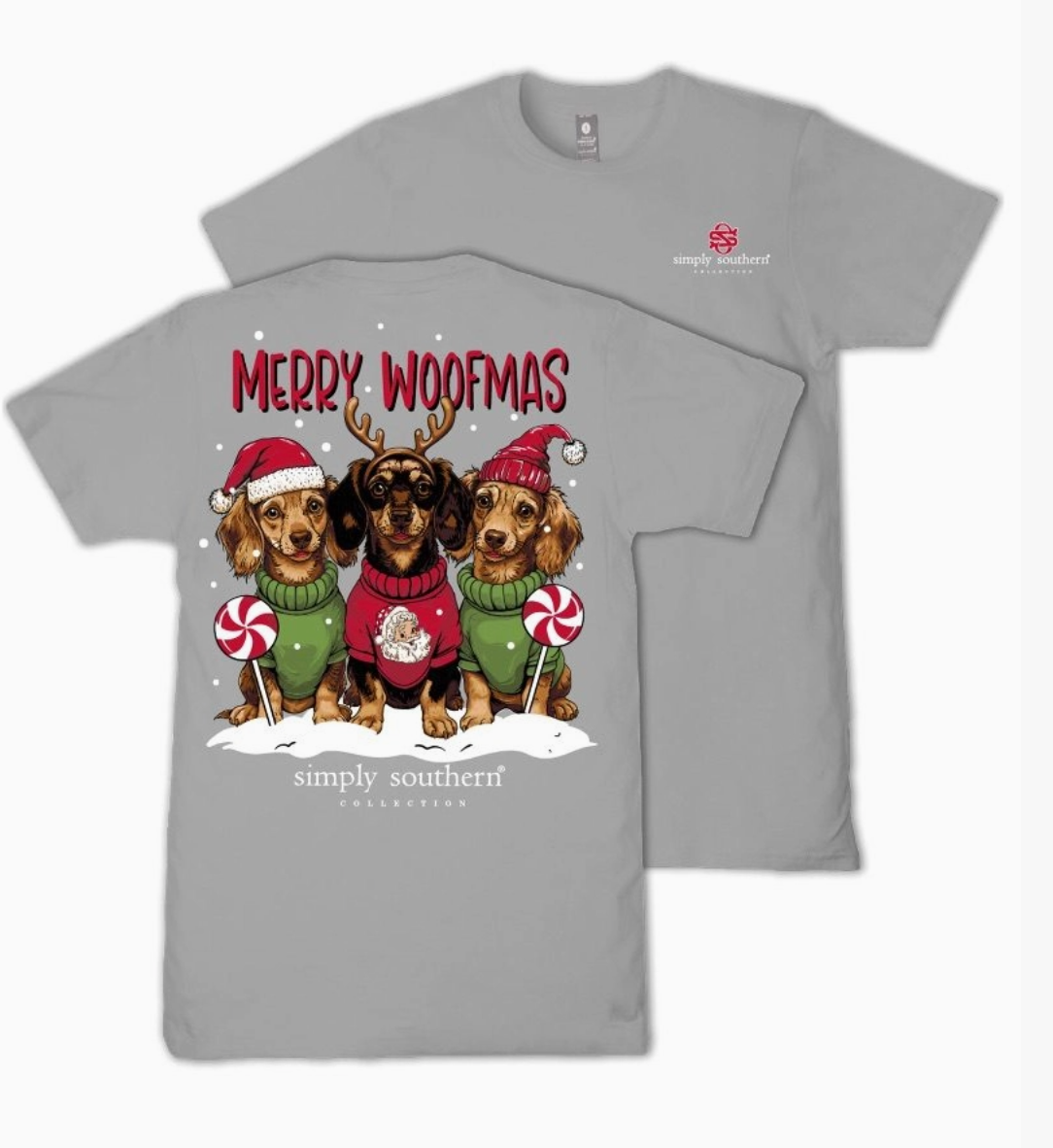 Merry Woofmas Short Sleeve Shirt