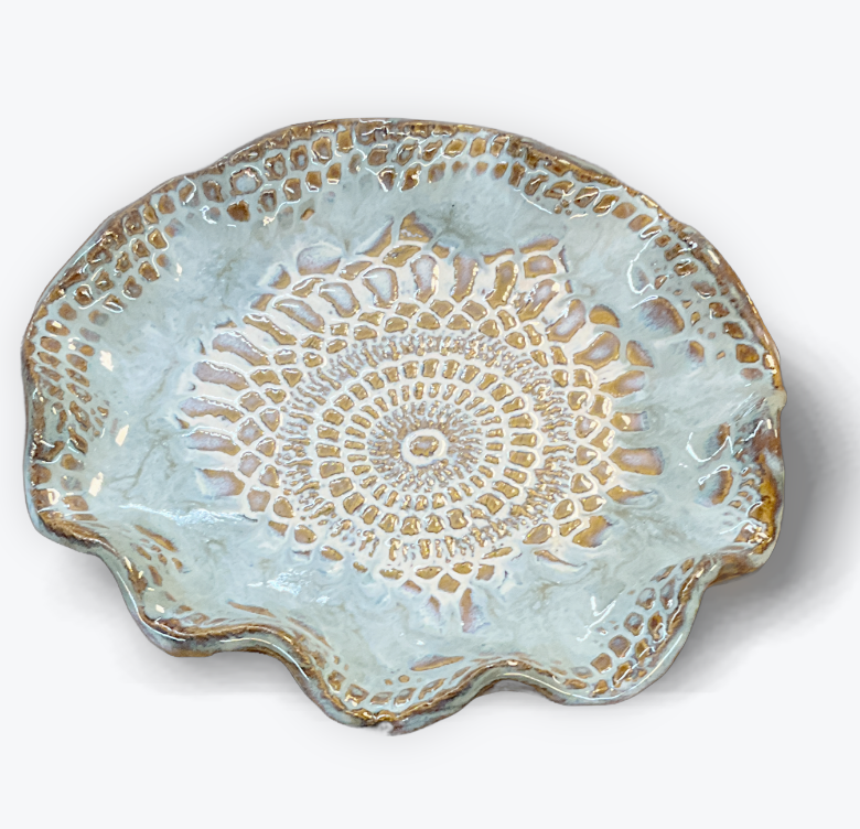Tab Boren Pottery Small Doily Plate #357