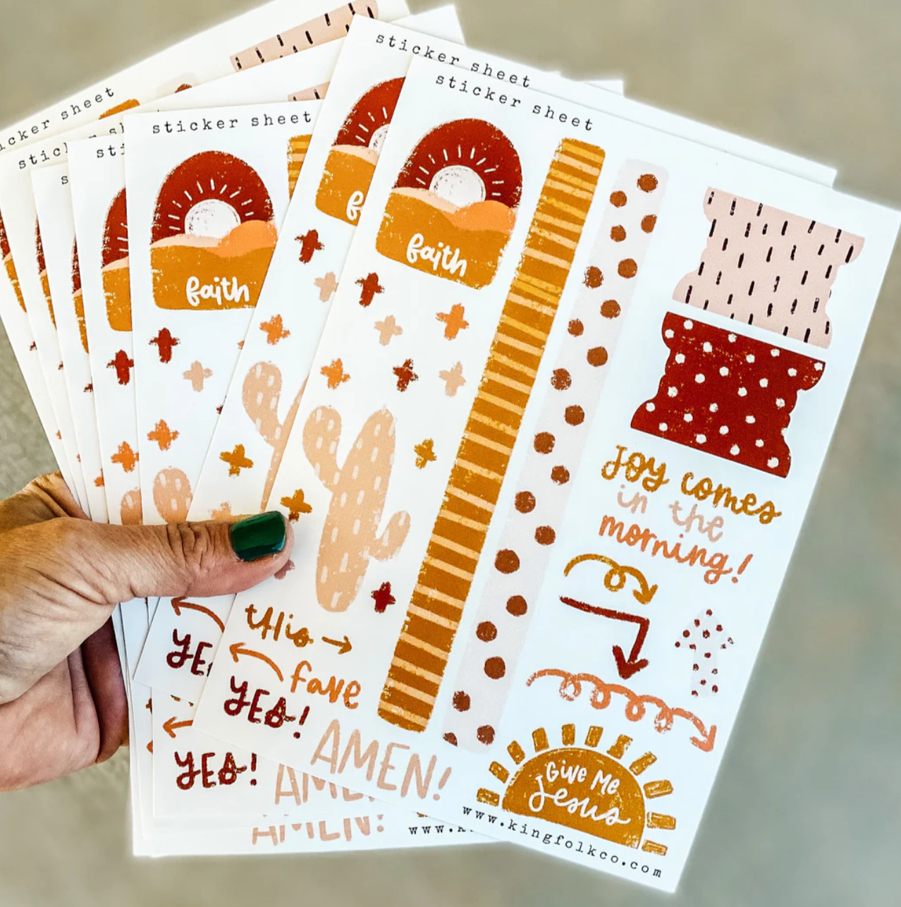 Kingfolk Sticker Sheet