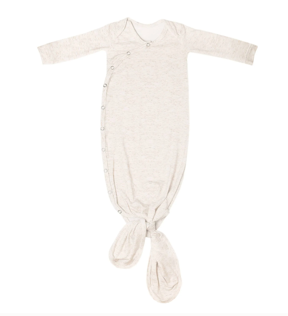 Copper Pearl Newborn Knotted Gown