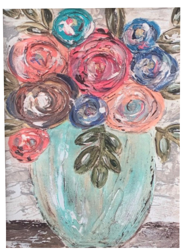 Southern Cotton Mill Mom's Flower Vase