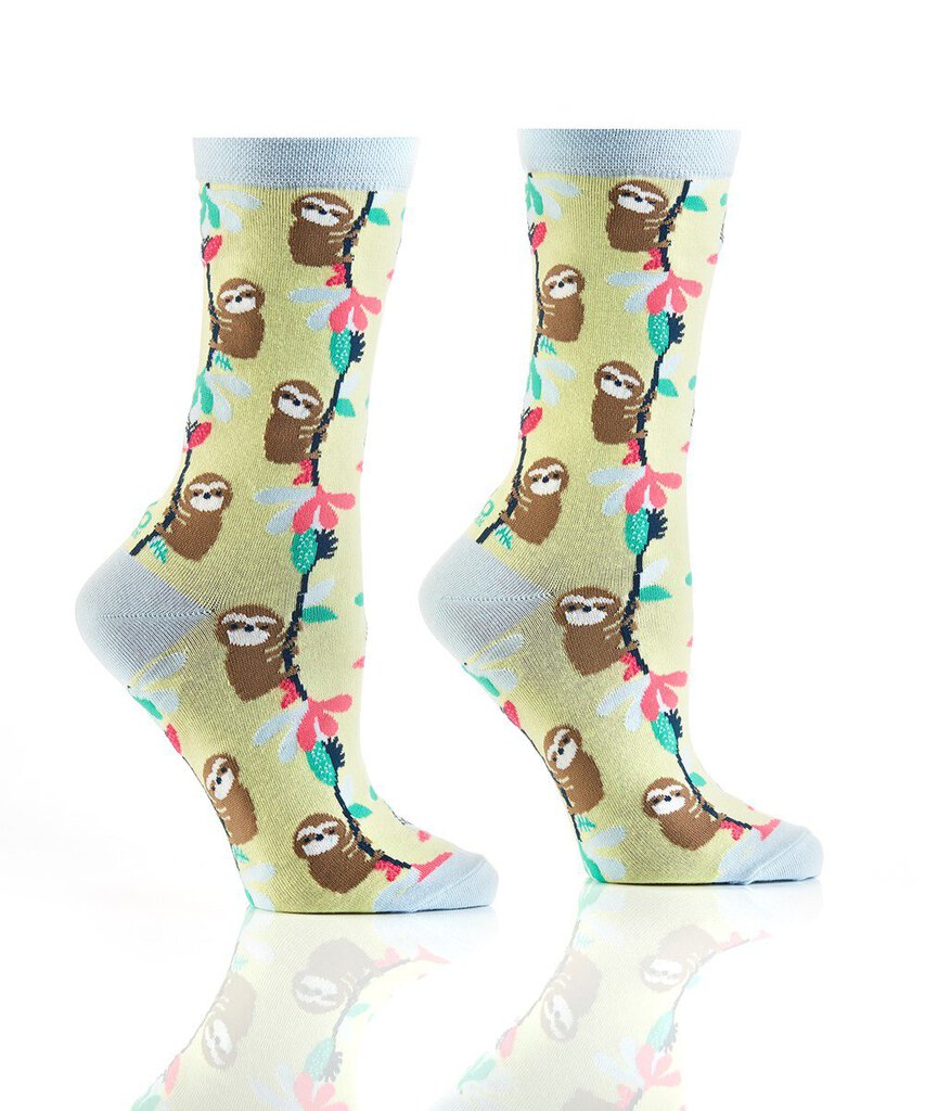 Women's Crew Sock, Let's Hang