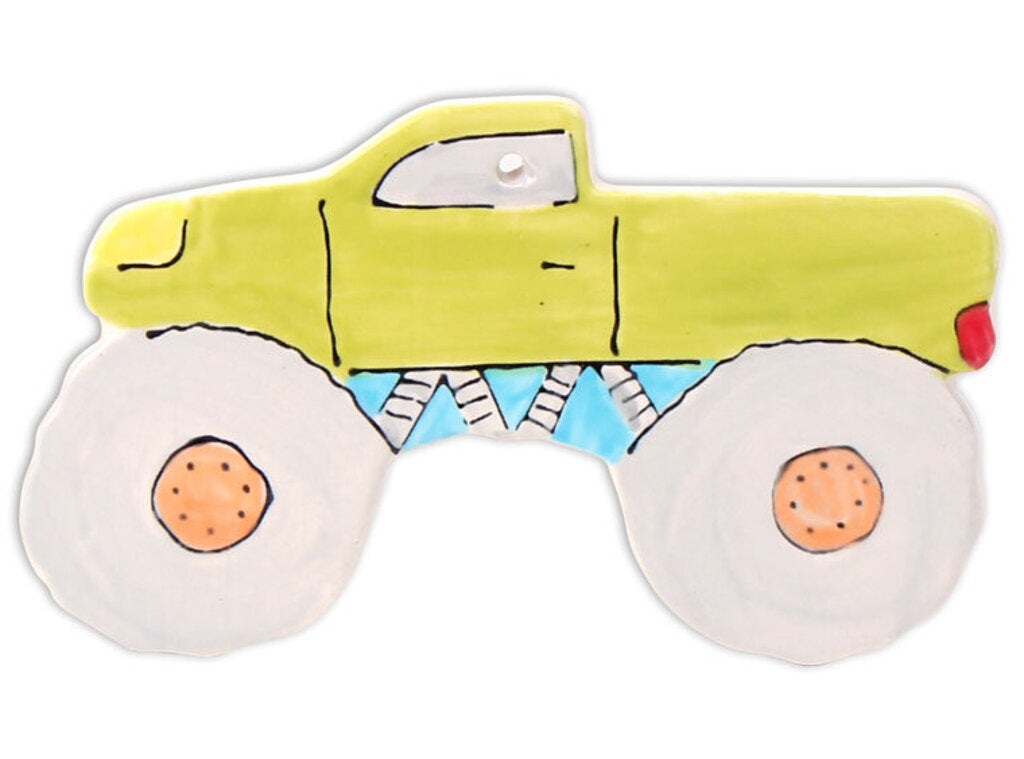 Hand Detailed Monster Truck Ornament