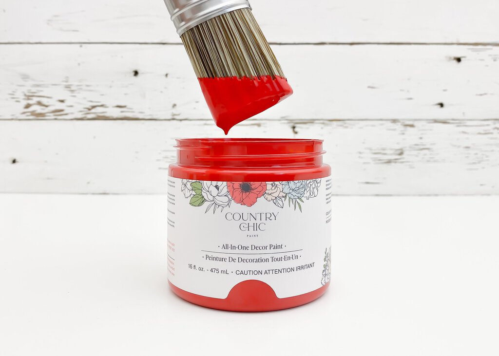 Country Chic All in One Decor Paint- Poppy- 32oz