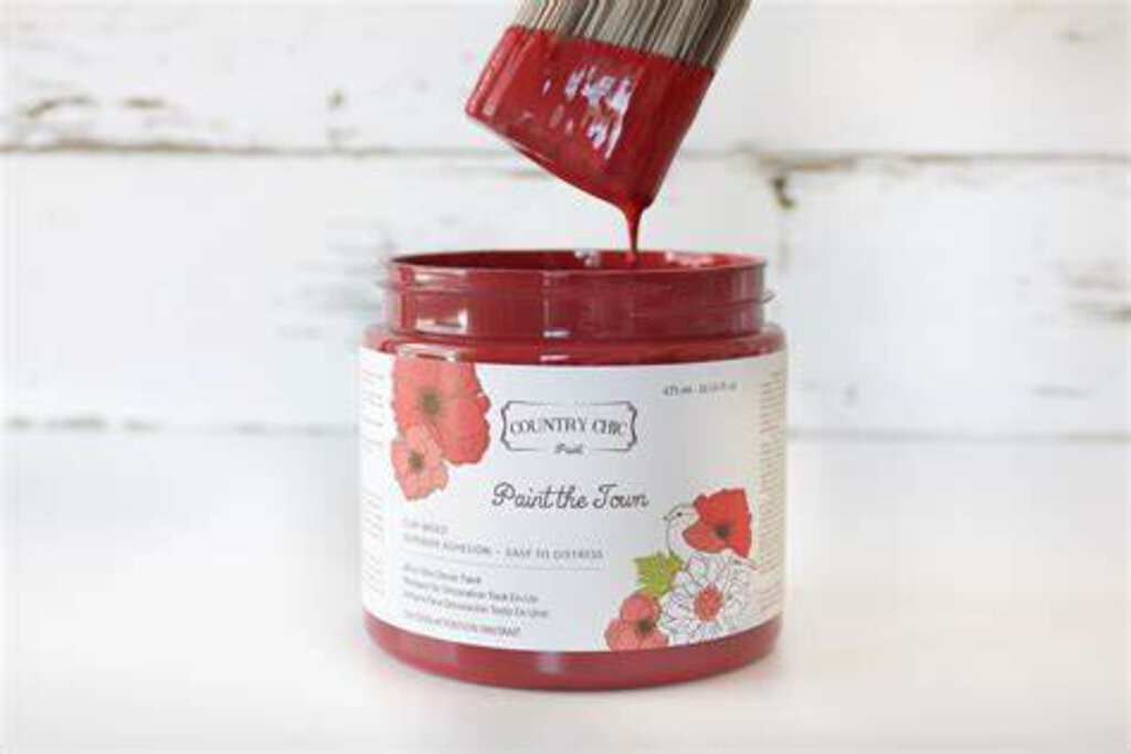 Country Chic All in One Decor Paint- Paint the Town- 16oz