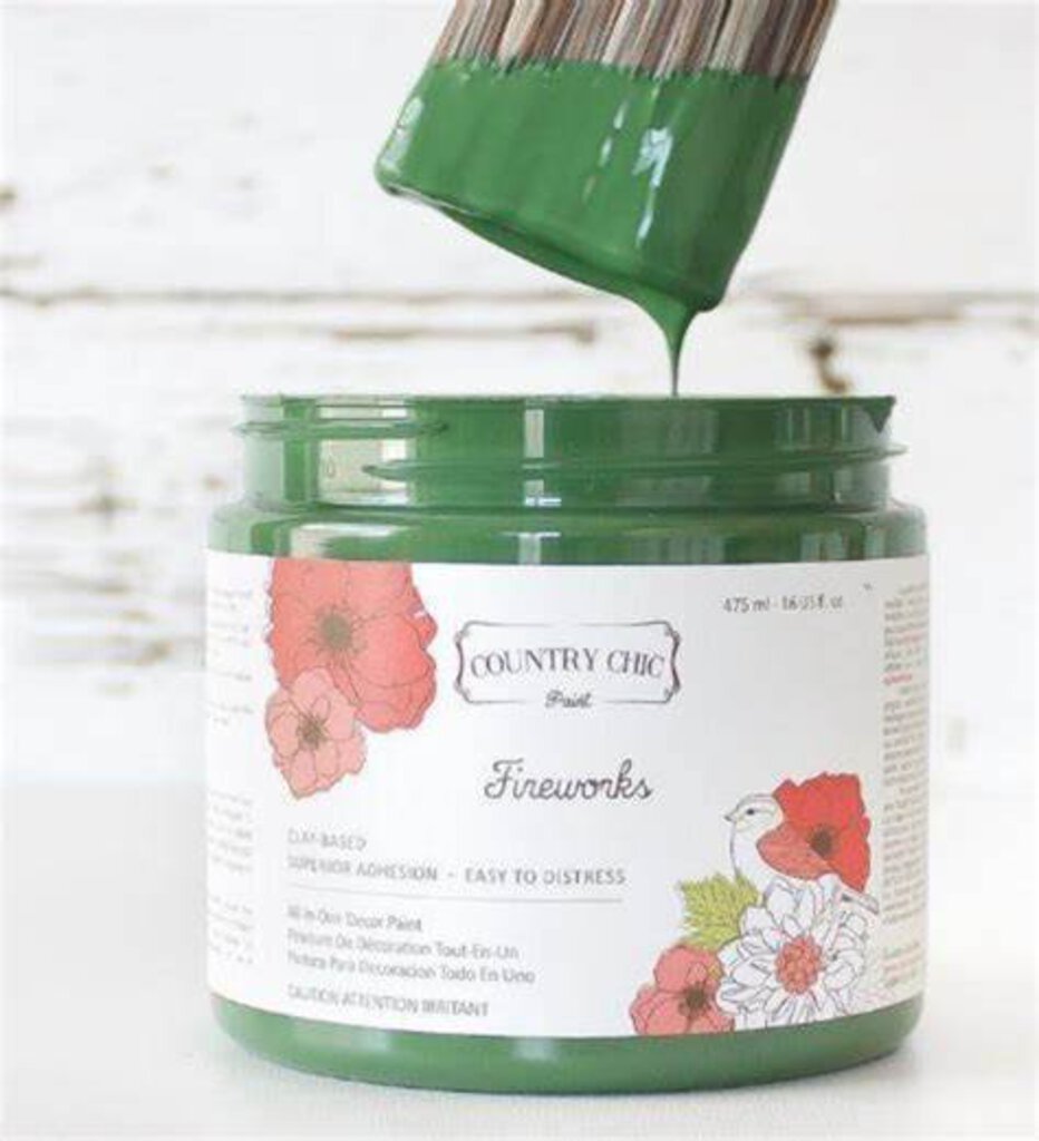 Country Chic All in One Decor Paint- Fireworks- 32oz