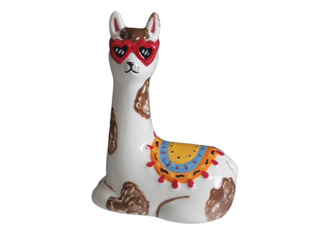 Ceramic Chillin' Llama