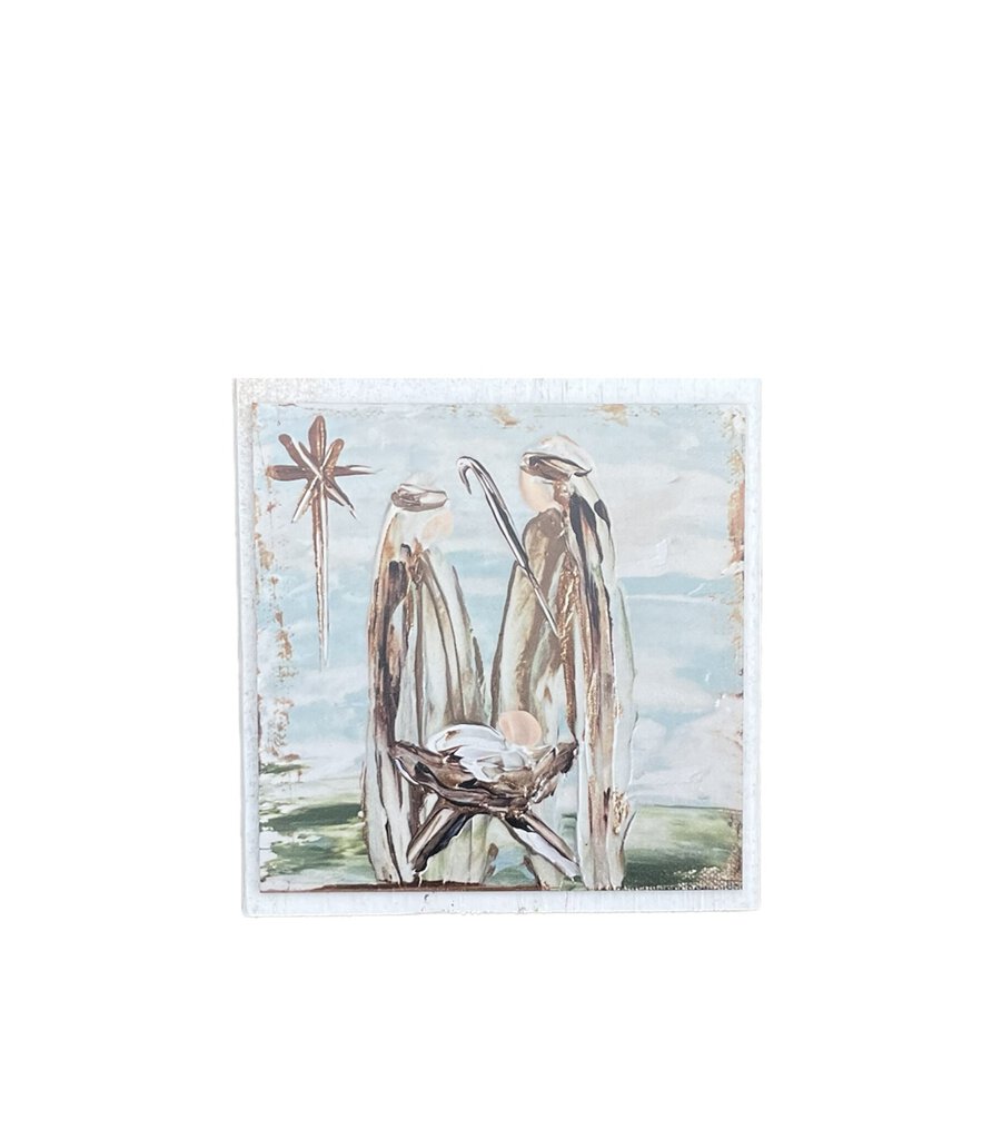 Southern Cotton Mill Joseph & Mary 02 Ornament