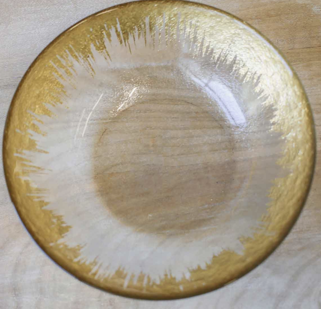Naples Glass Serving Bowl