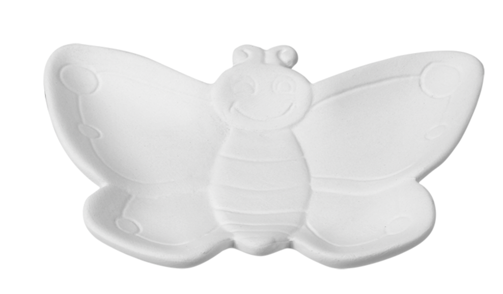 Ceramic Butterfly Dish