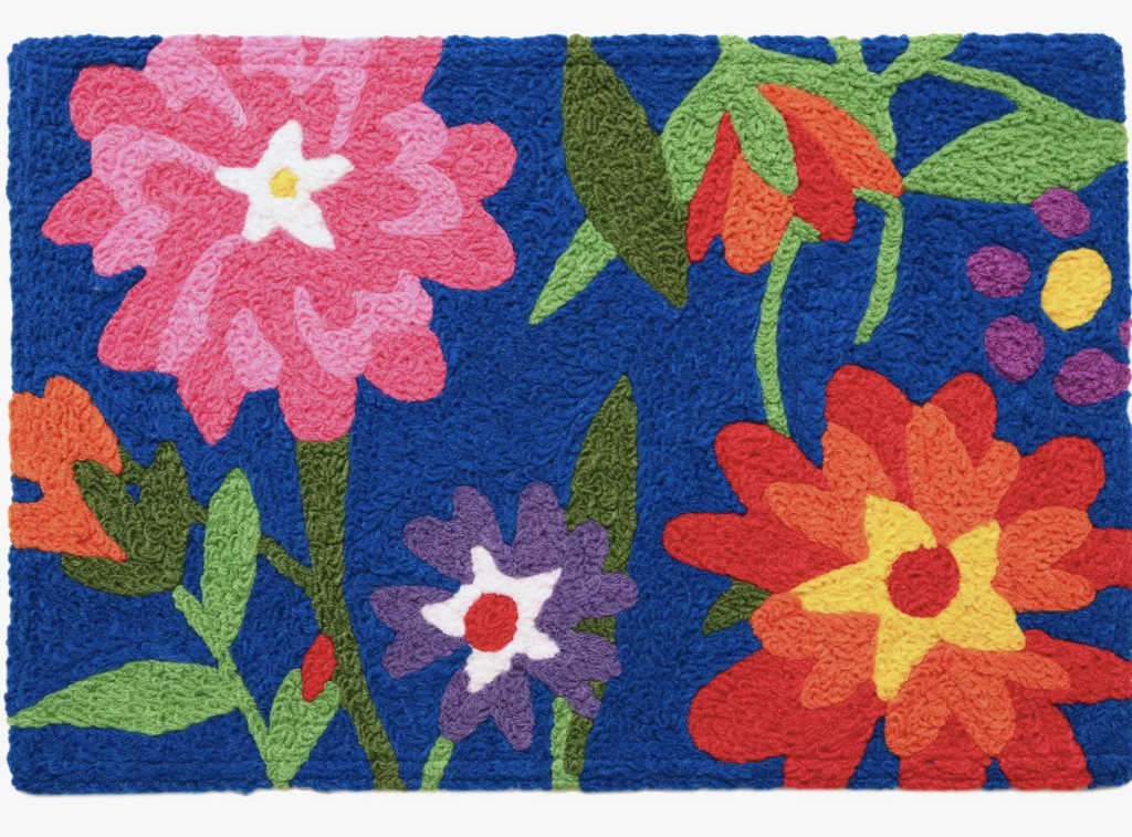 Backyard Garden Jellybean Rug 20" x 30"