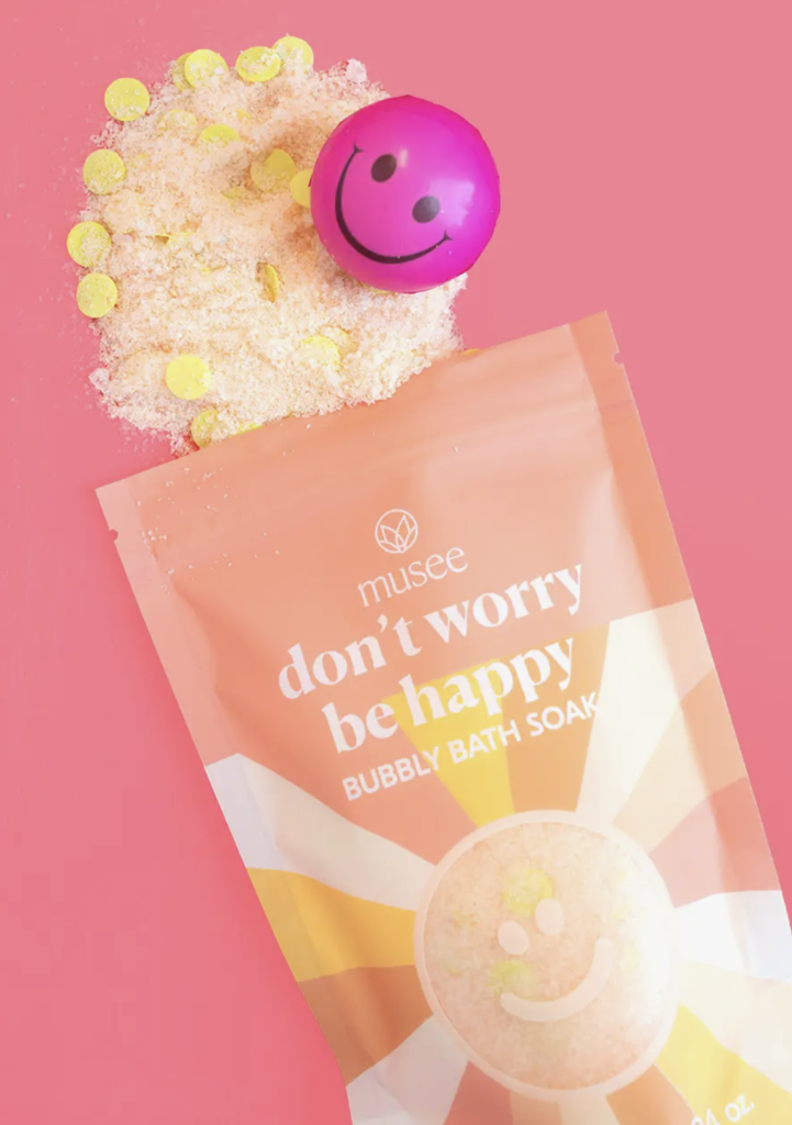 Don't Worry Be Happy Bubbly Bath Soak