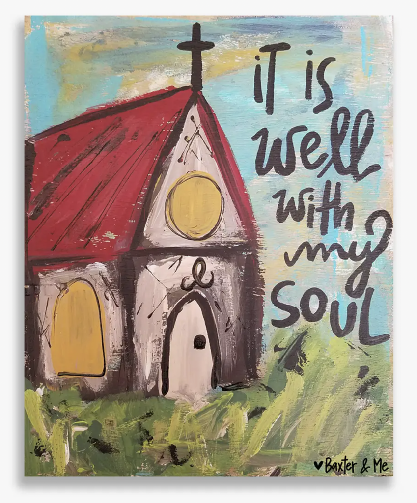 It Is Well Wrapped Canvas- 20x20