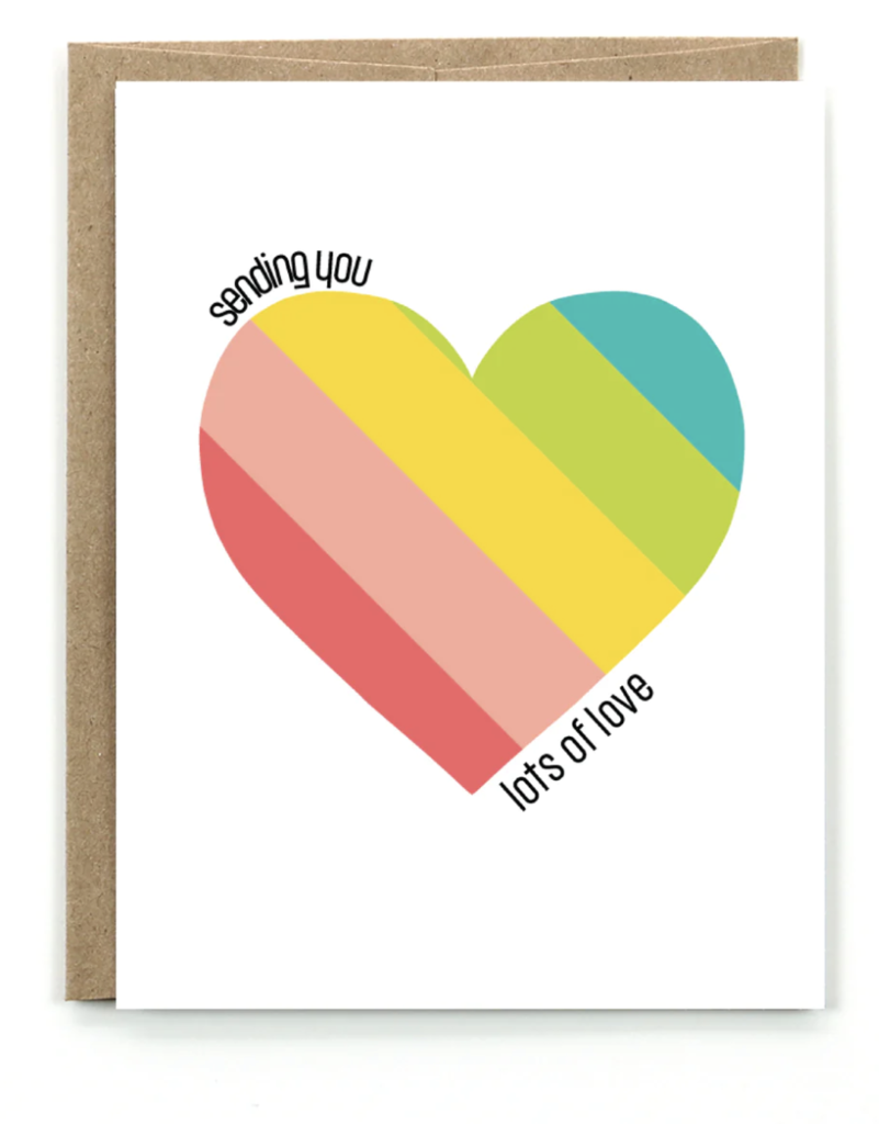 Lots of Love Greeting Card