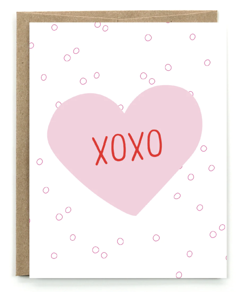 XOXO Greeting Card