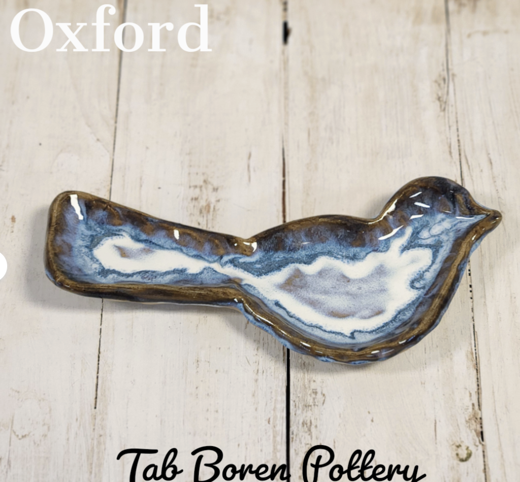 Tab Boren Pottery Bird Spoon Rest #113